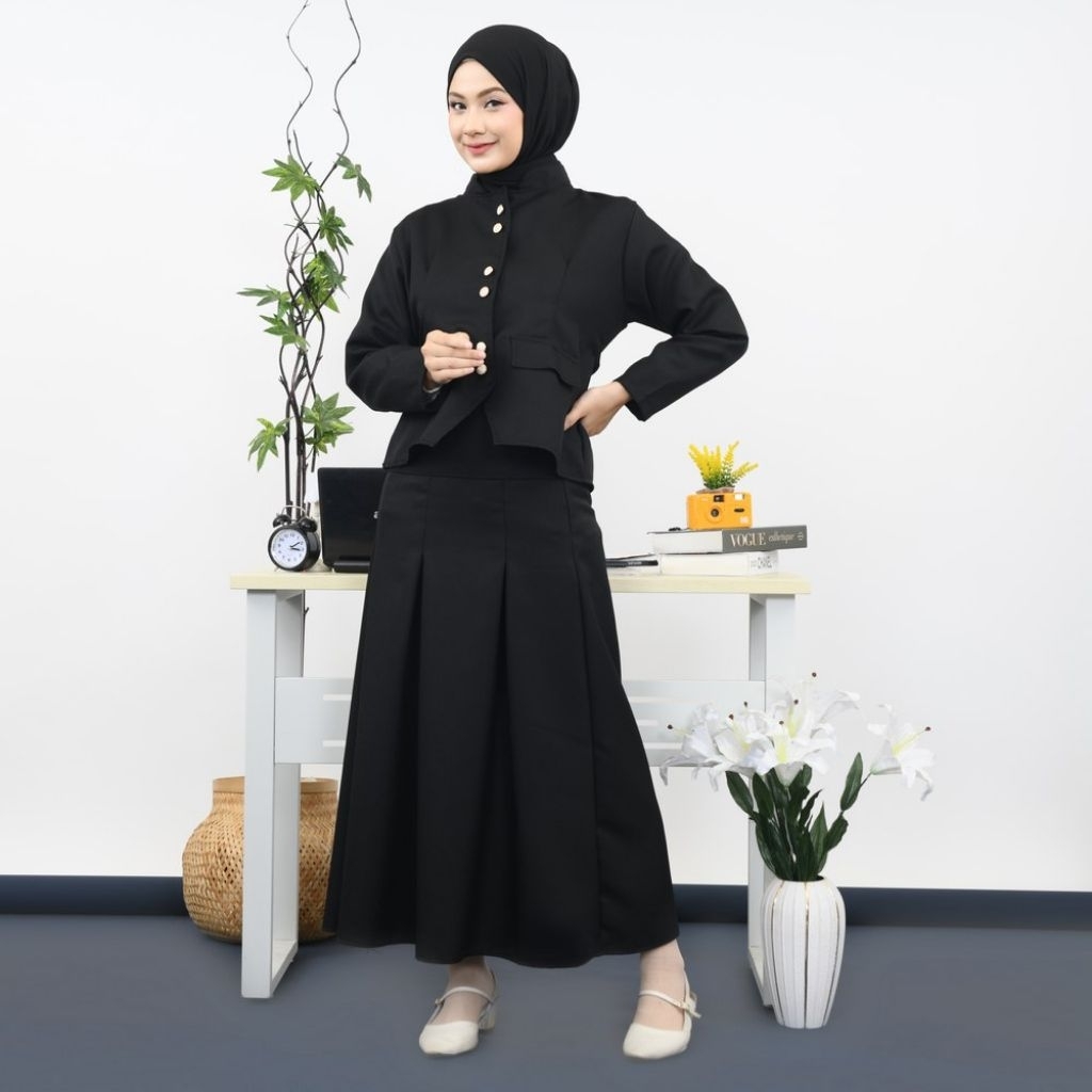 Mybamus Hanny One Set Blazer Rok