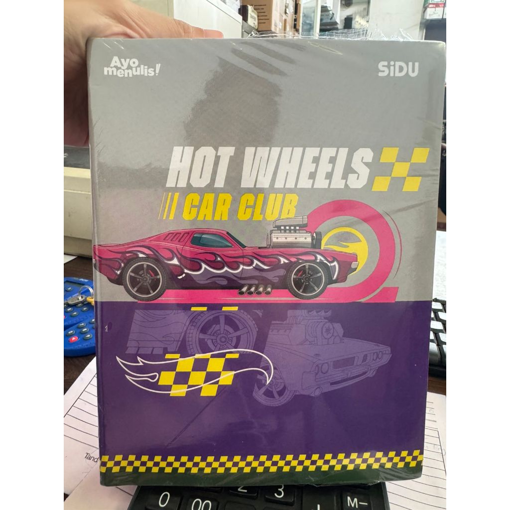 

(1 PAK) SIDU BUKU TULIS EB 58 HOTWHEELS 1 PAK ISI 10 BUKU / BUKU TULIS SIDU ISI 58 LEMBAR 1 PAK