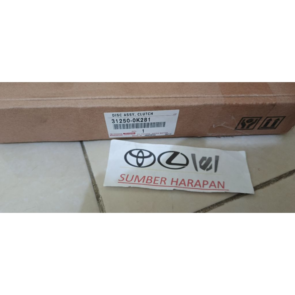 kain klos fortuner vrz hilux diesel original 31250-0k281