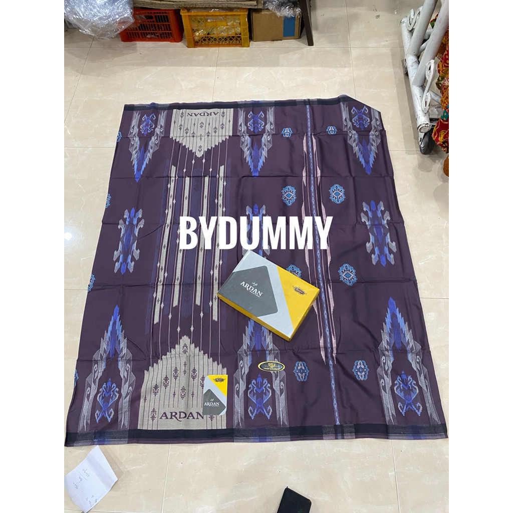 Sarung Ardan Songket Gunung Jacquard ungu timbul murah
