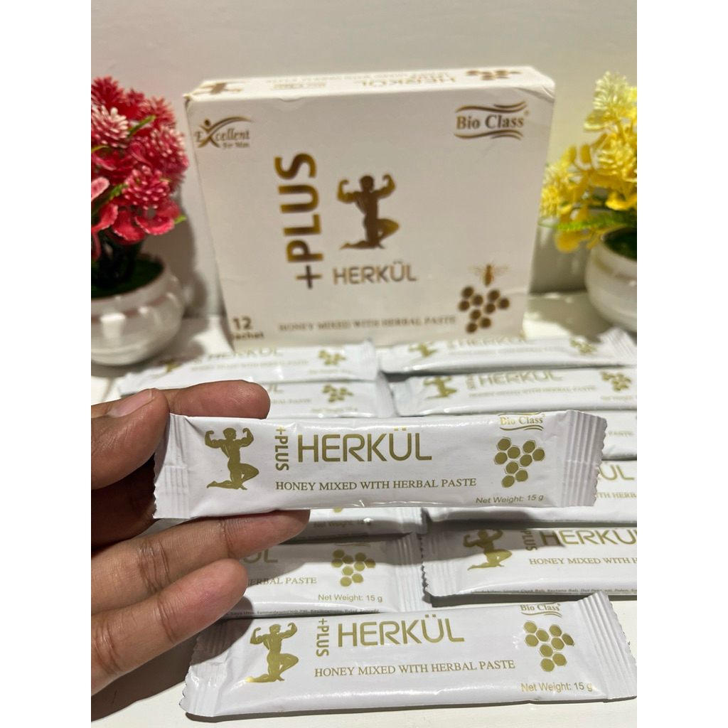 

plus+herkul Honey mixed with herbal paste | harga satuan