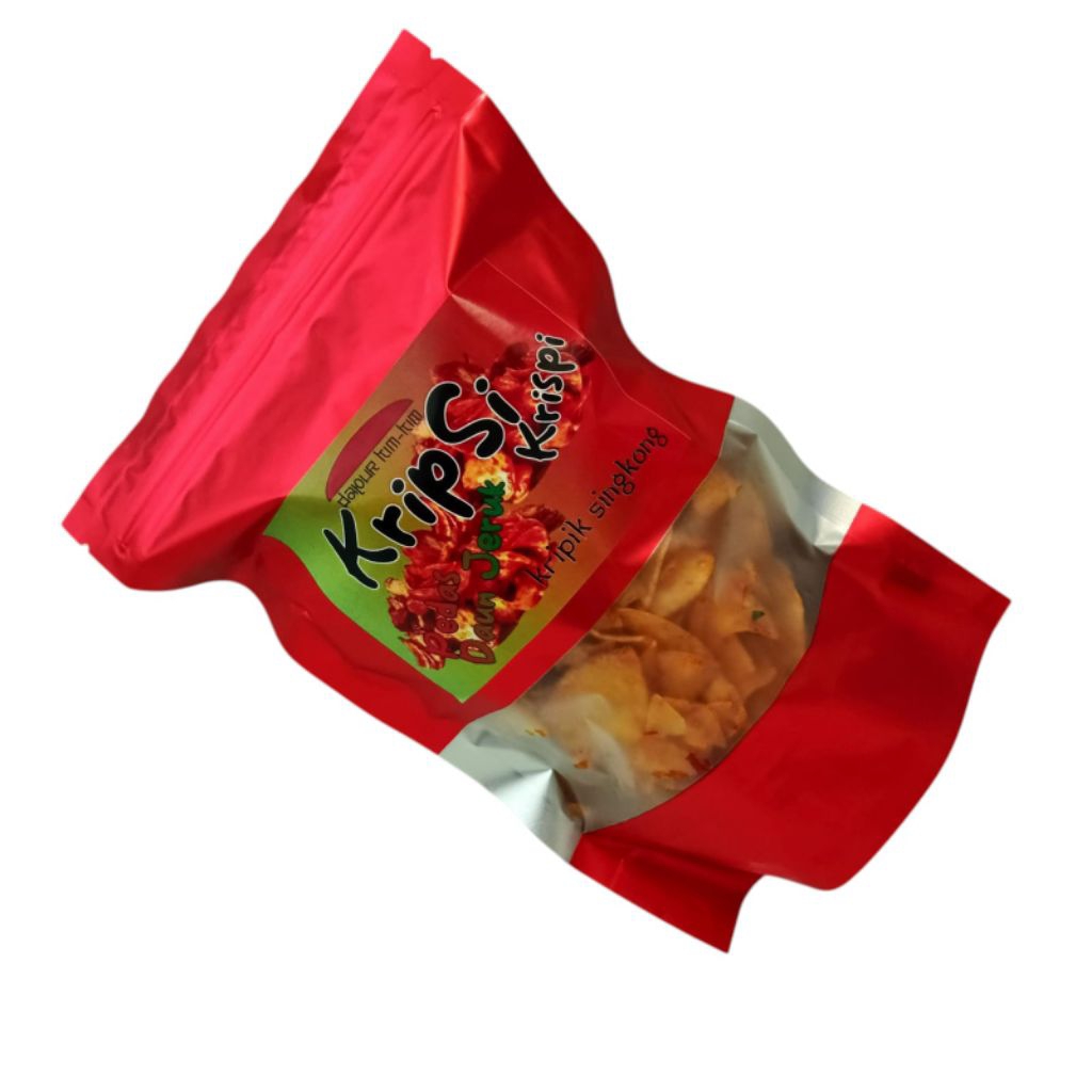 

KRIPIK SINGKONG BALADO EXTRA DAUN JERUK KRIPSI KRISPI