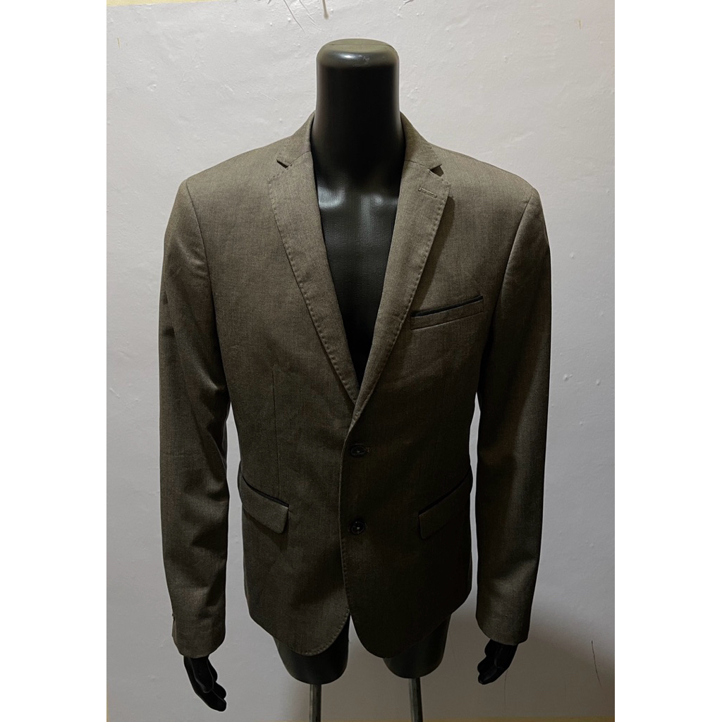 celio  blazer abu  jas elbow casual m