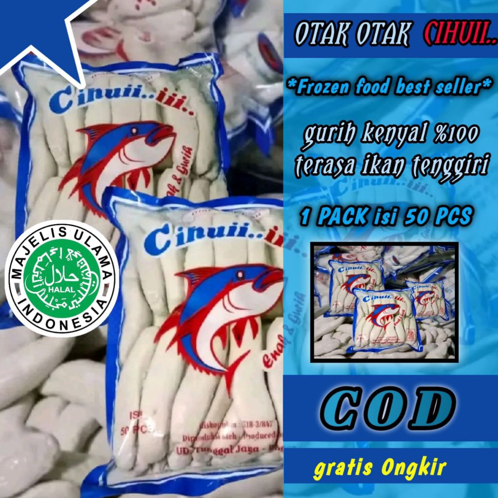 

OTAK OTAK KILOAN CIHUII ISI 50 PCS 1 BUNGKUS