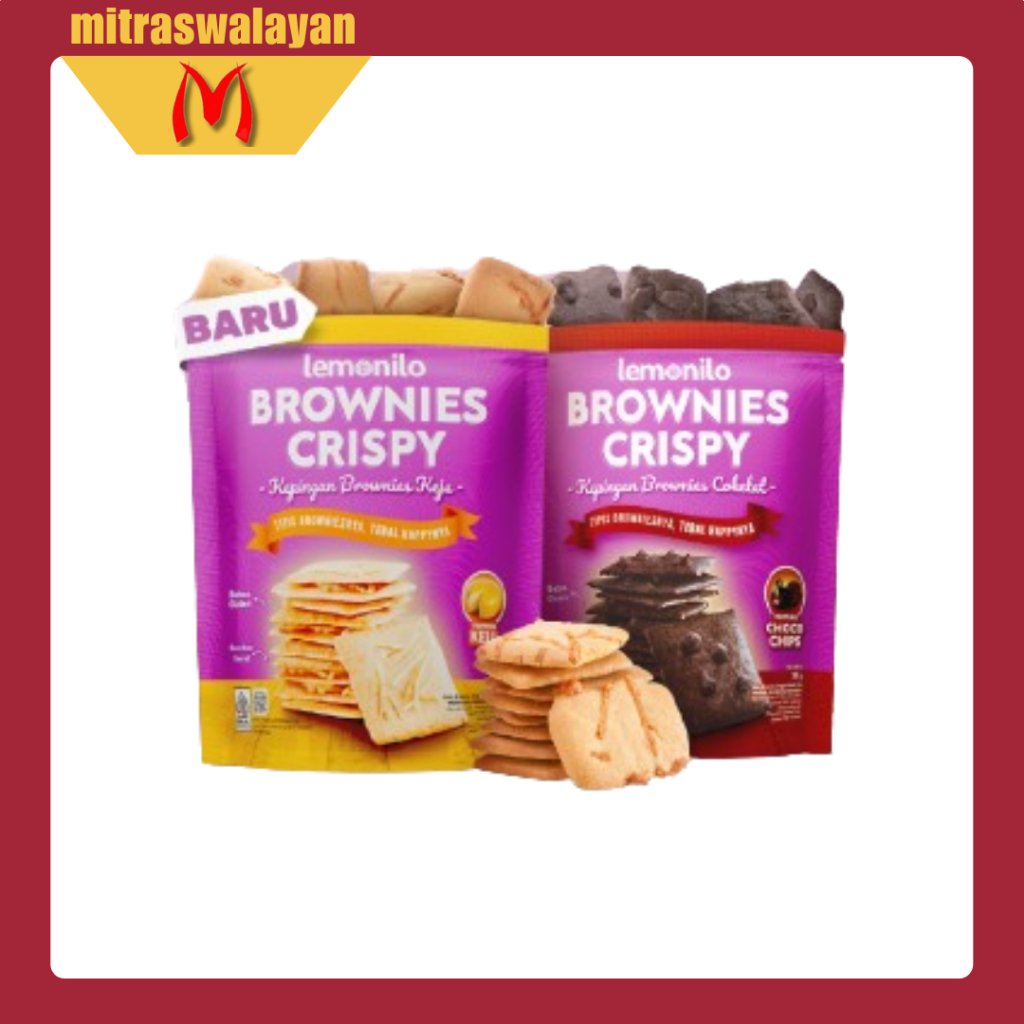 

LEMONILO Brownies Crispy Kemasan 35 gr