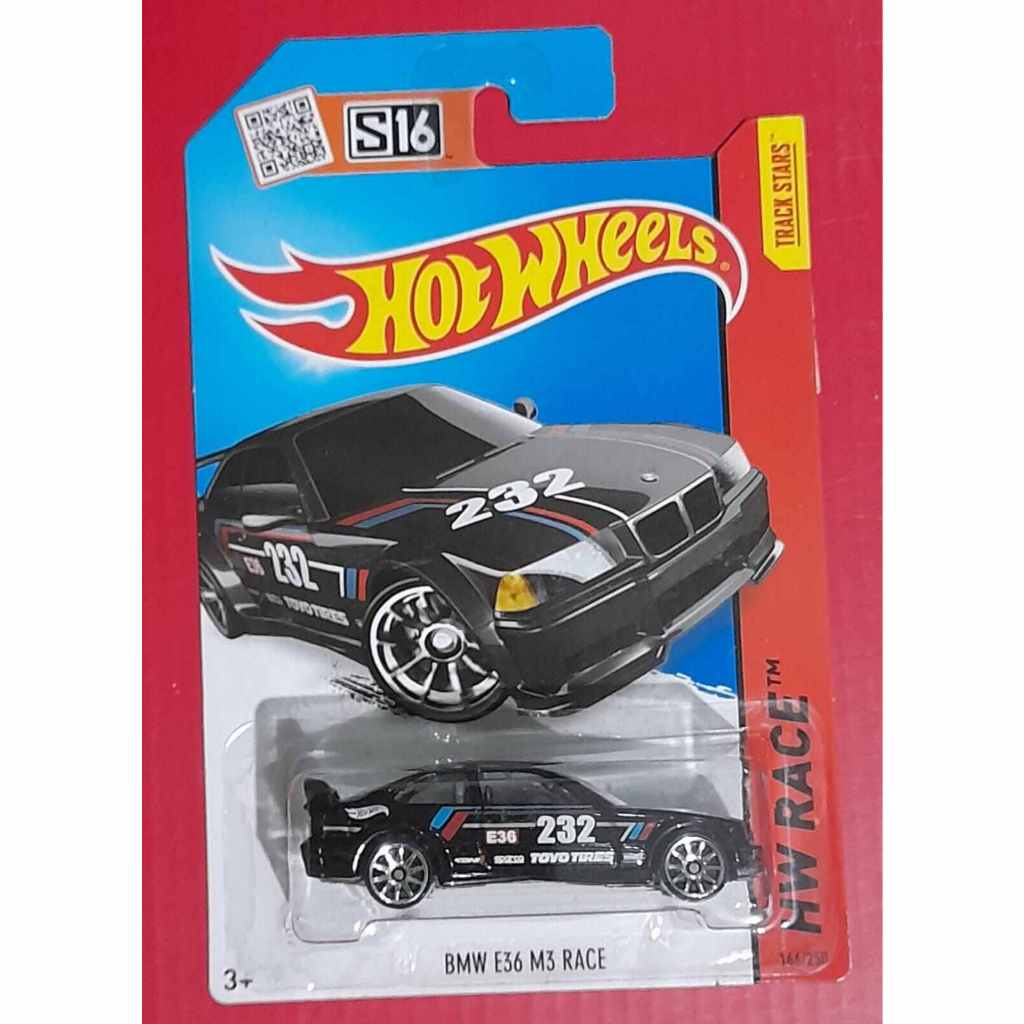 Hot Wheels / Hotwheels BMW E36 M3 Race - Black