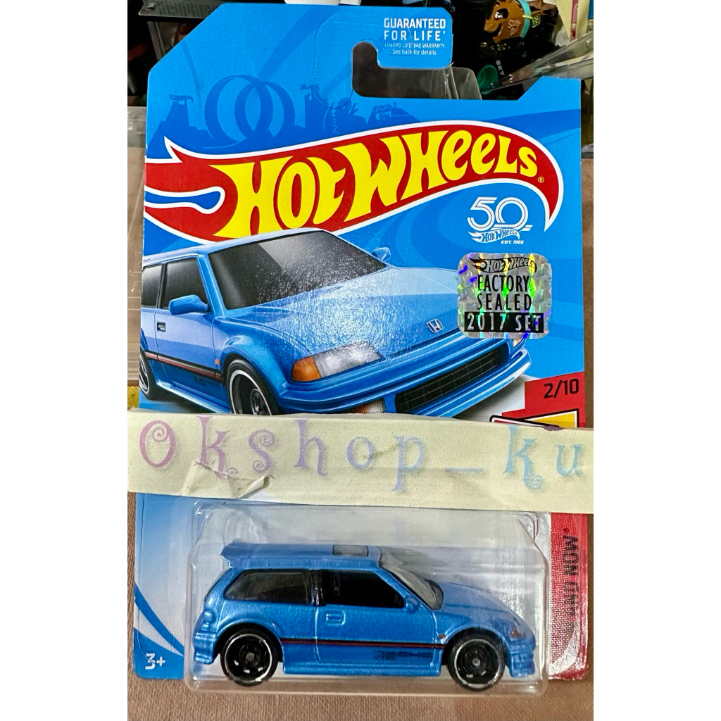 Hotwheels Honda Civic EF Factory Sealed KMART (RARE)