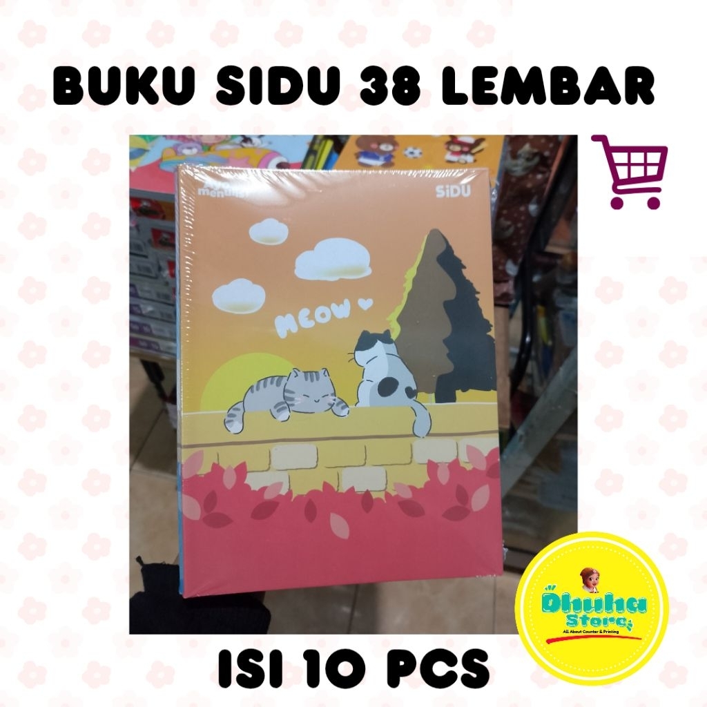 

BUKU SIDU 38 LEMBAR ISI 10PCS