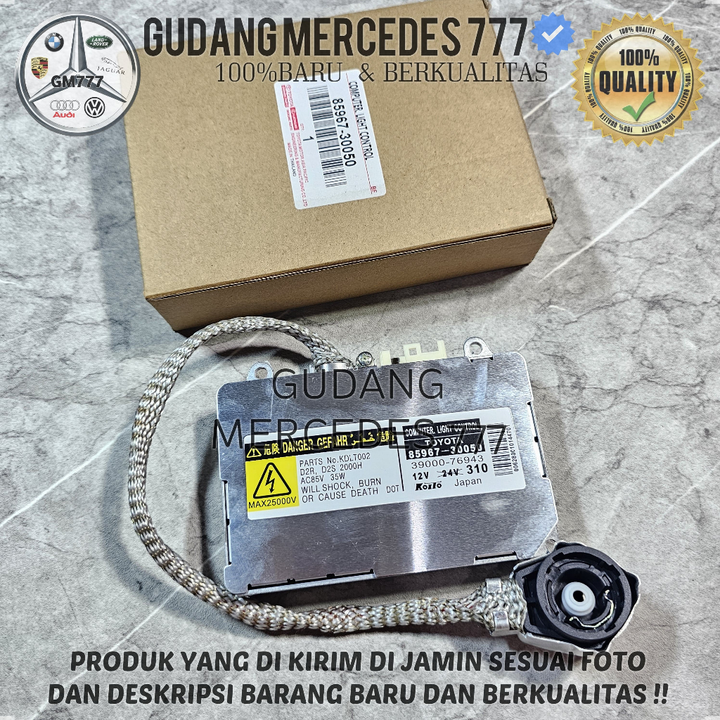 BALLAST HID D2S D2R TOYOTA HARRIER ALPHARD 85967-30050