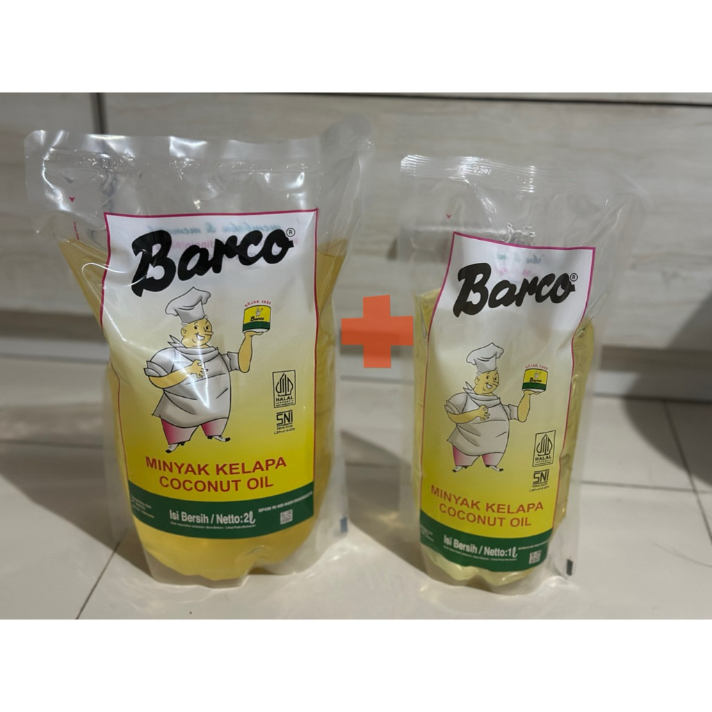 

BARCO MINYAK KELAPA KEMASAN POUCH (2L + 1L)