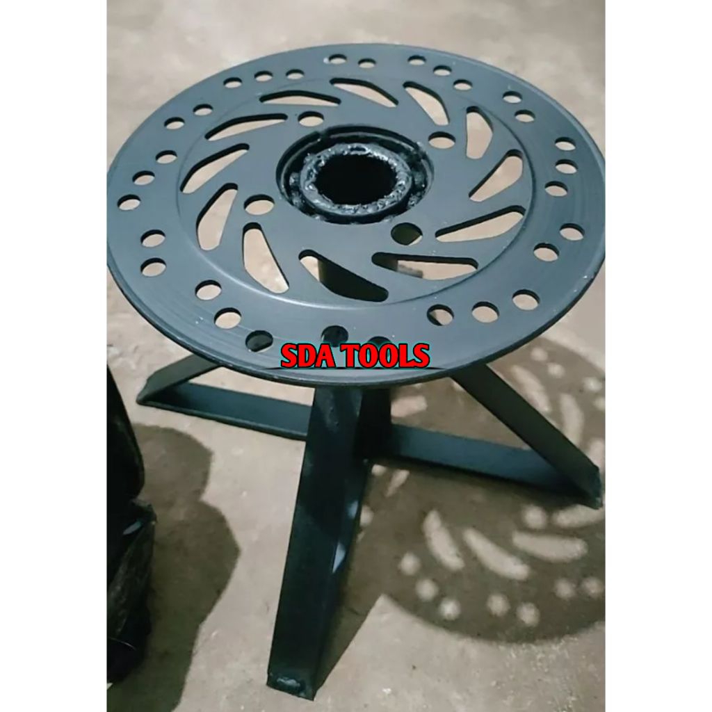Trimer pot pohon Bonsai Kaki Silang besi 20cm Kokoh kotak / Meja Display / Maja Putar