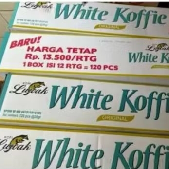 

( 6 KARTON ) Luwak White koffie Original 20gram
