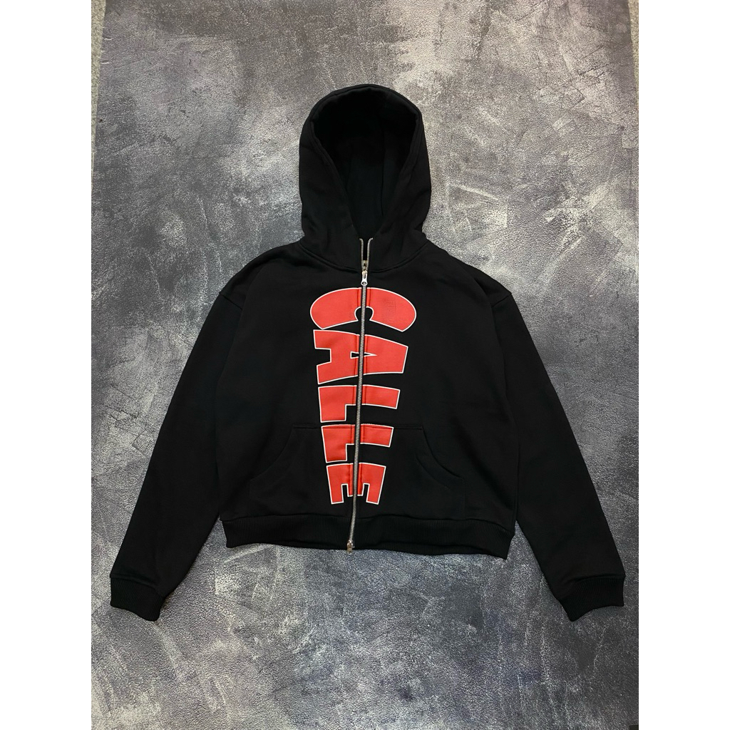Hoodie Double Zipper Calle De Larache