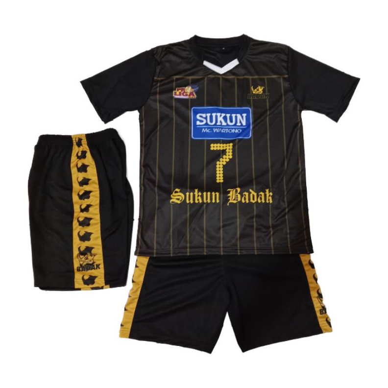 KODE U87J COD Set Baju Voli Jersey Proliga SUKUN BADAK Terbaru