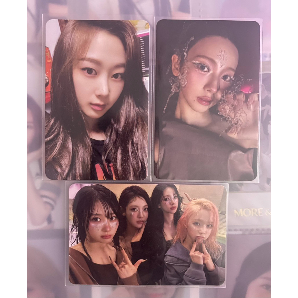 AESPA PHOTOCARD OFFICIAL ALBUM GIRLS ARMAGEDDON KARINA GISELLE WINTER NINGNING