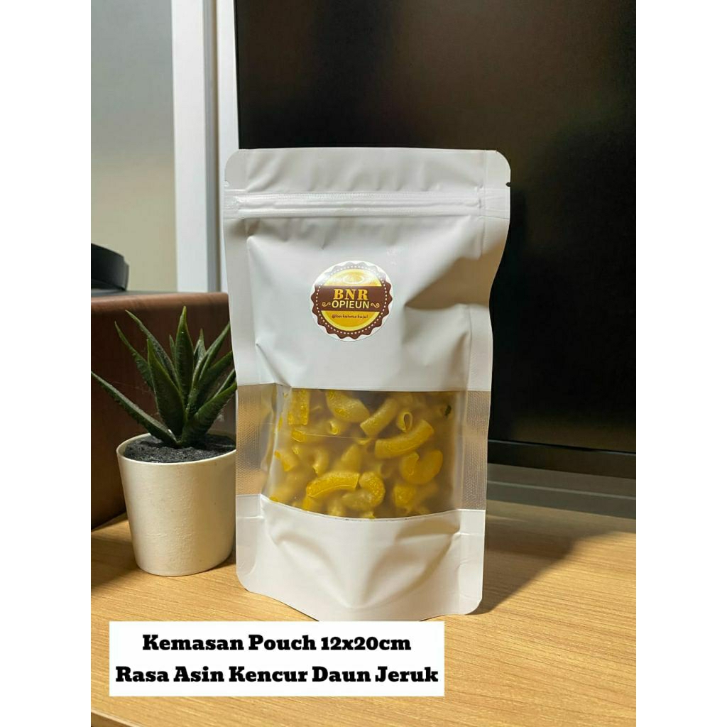 

Makaroni cikruh kencur daun jeruk ( original/tidak pedas )