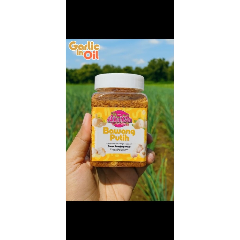 

Minyak canola bawang putih goreng 180gr