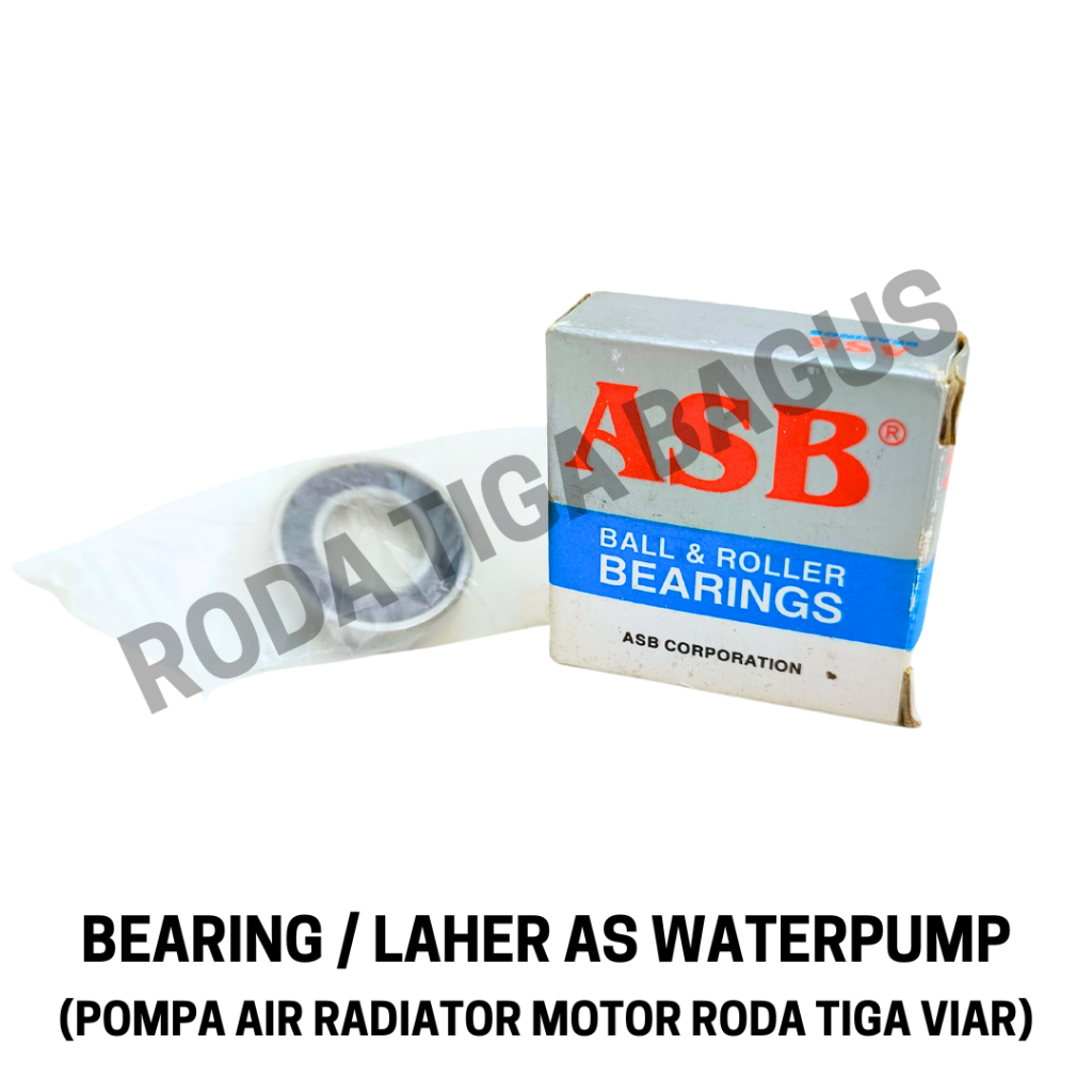 Bearing / Laher 6900 2RS - As Waterpump / As Pompa Air Radiator motor roda tiga Viar
