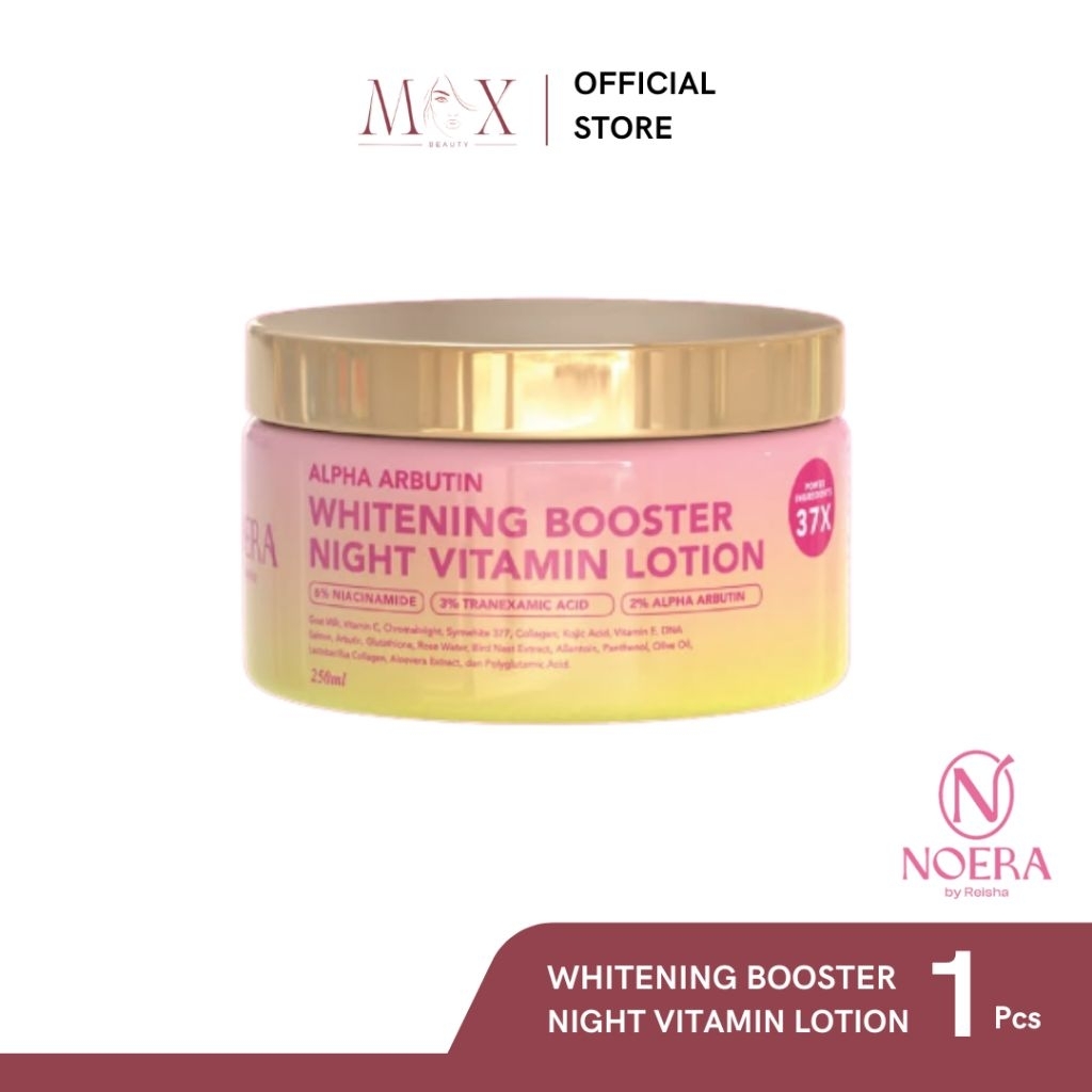NOERA - HB Dosting Sultan Whitening Booster Night Vitamin Lotion | Whitening Lotion HB Dosting Pemut
