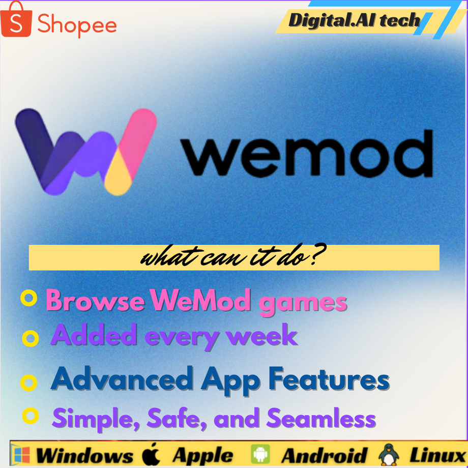 WeMod Pro Account | PC Game | Full Game | PC