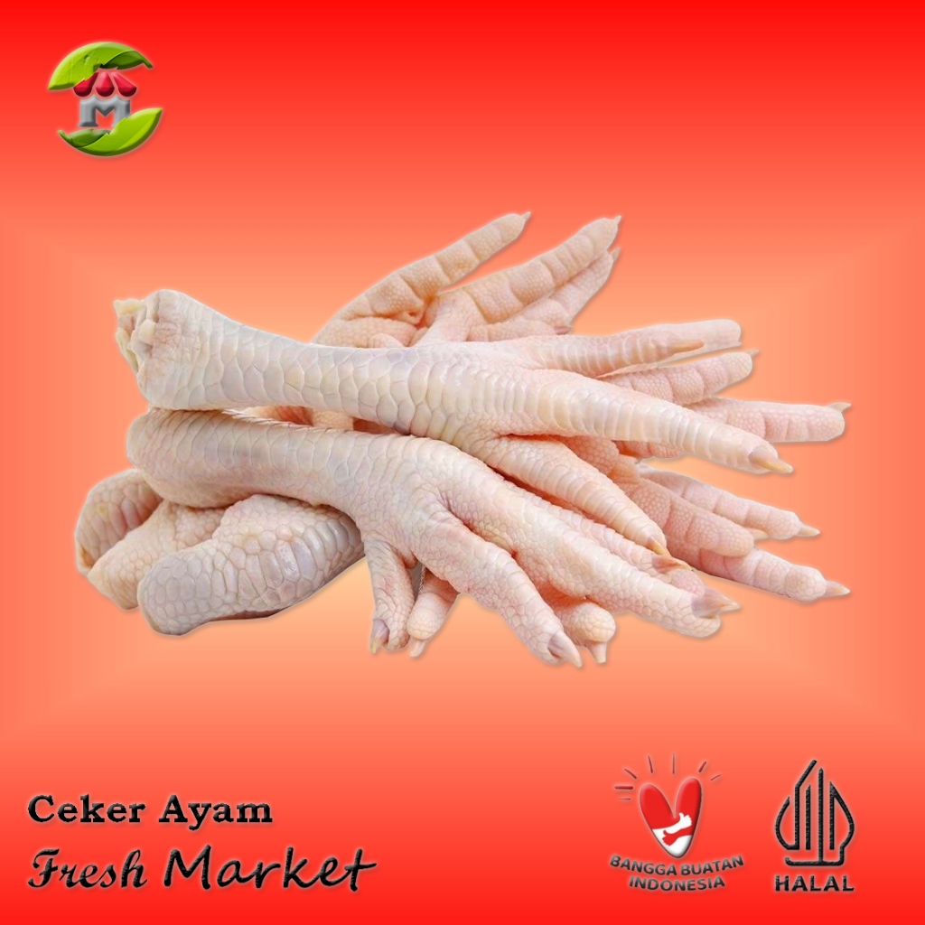 

[JAKTIM] Ceker Ayam Putih Pack 950gr - 1kg