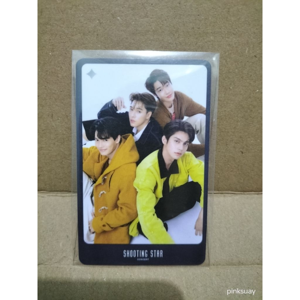 Photocard Brigh Win Dew Nani Corcert Boys over flower F4 Thailand - pc meteor garden thai
