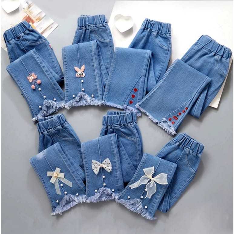 Celana Jeans Anak Perempuan / Celana Jeans Anak Perempuan