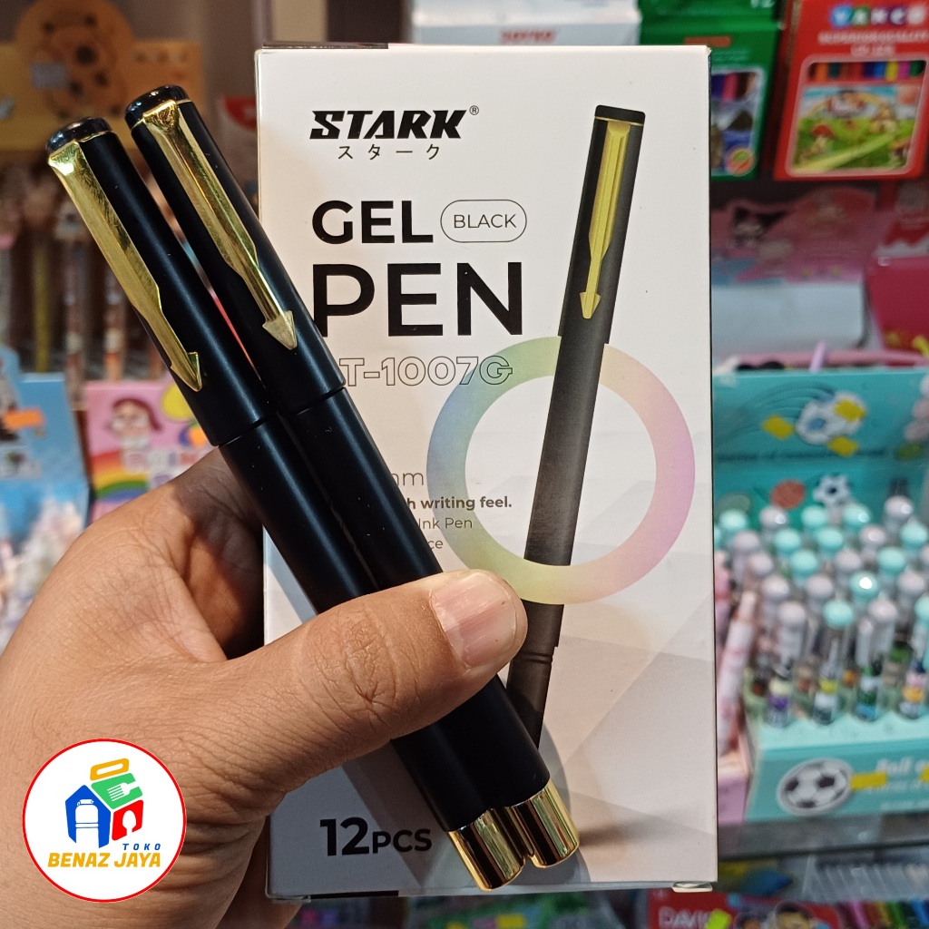 

1 PCS PULPEN GEL TANDA TANGAN STARK ST-1007 HITAM 1,00 MM