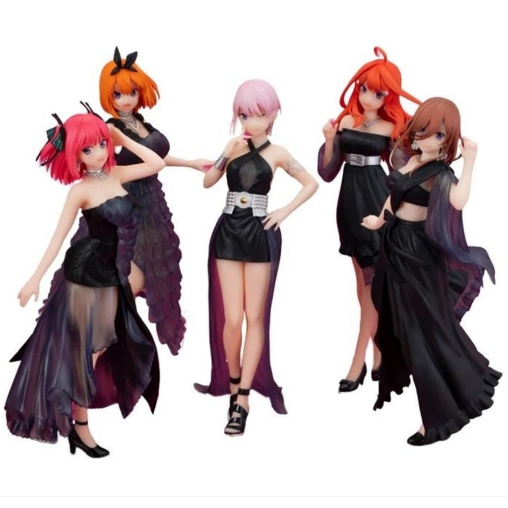 [BIB] [Set of 5] Kyunties Figure - Gotoubun no Hanayome