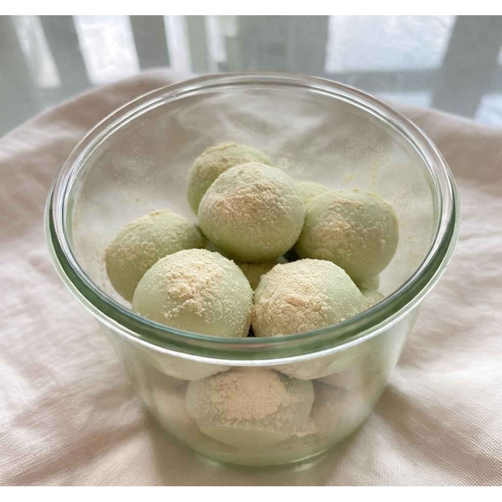 

BOLSU BOLA SUSU PREMIUM UKURAN JAR KACA 250ML-+30butir