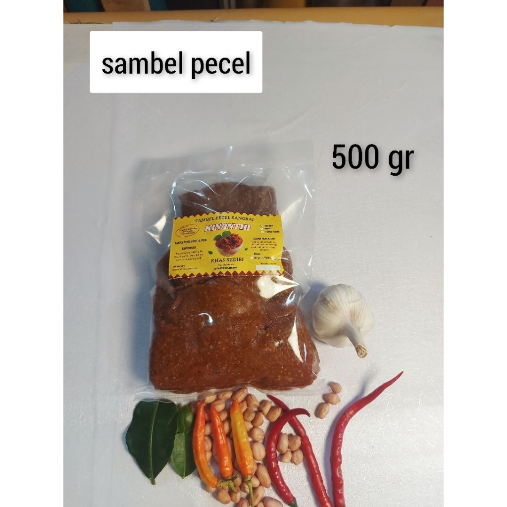 

KINANTI!!! 500 gr sambel pecel sangrai khas kediri asli murni tanpa pengawet