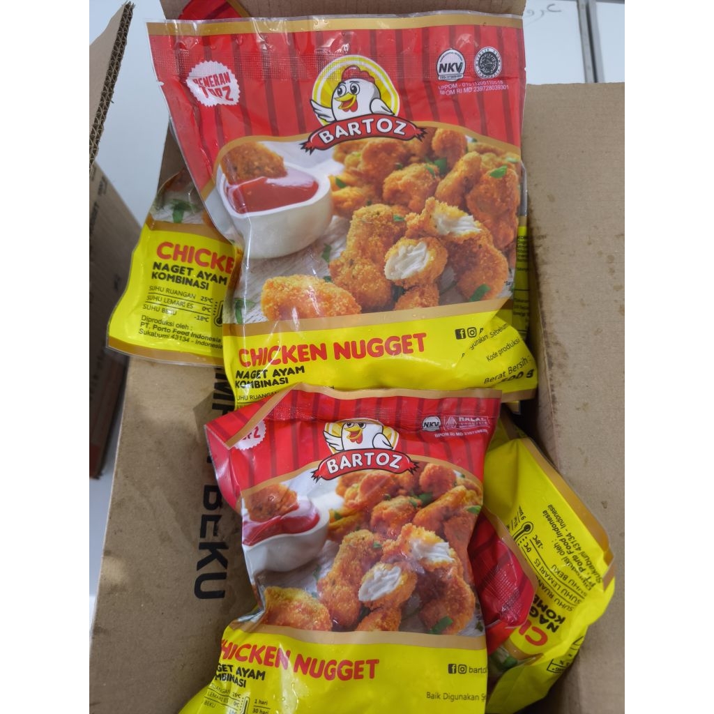 

Halal Nugget Ayam Bartoz 250 gr - 500 gr