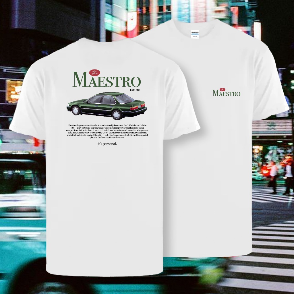 Kaos Tshirt Honda Maestro SM4