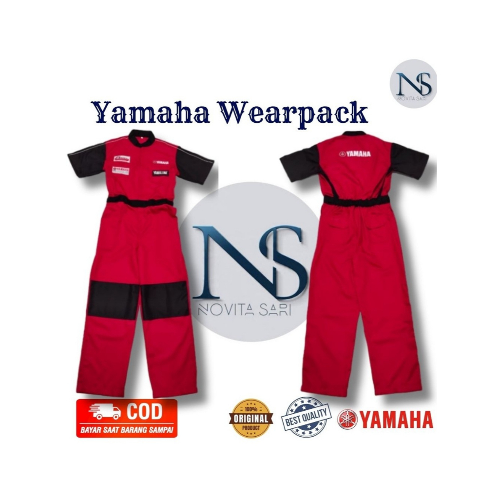 Seragam Mekanik Yamaha | Wearpack Yamaha | Seragam Yamaha Mekanik | Seragam Bengkel Yamaha