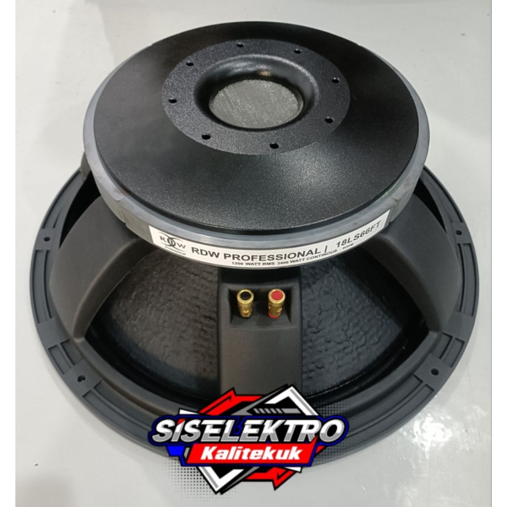 Speaker 18 inch rdw 18ls66ft speaker rdw 18ls66ft