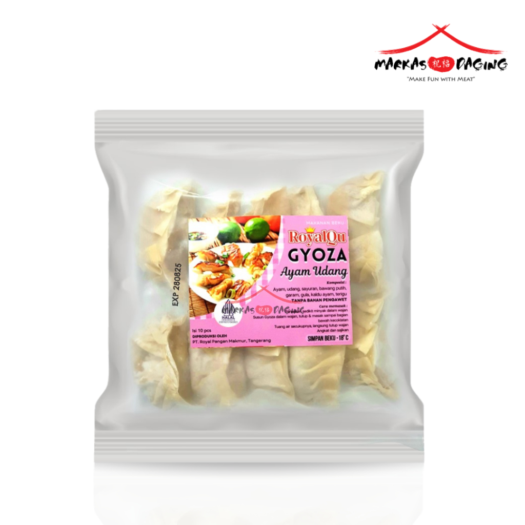 

RoyalQu Gyoza isi 10pcs - Markasdaging
