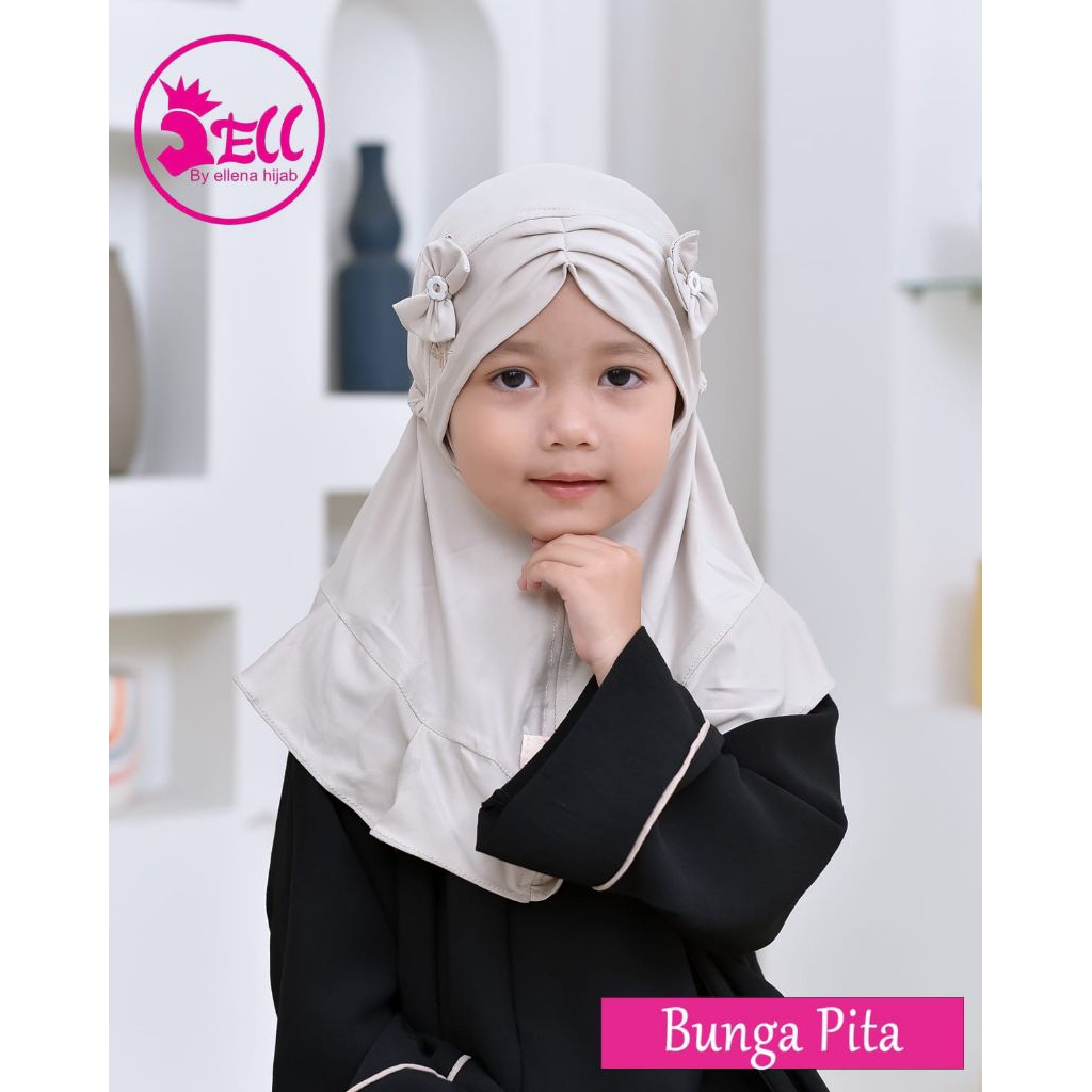 HIJAB ANAK "BUNGA PITA" ORI ELL HIJAB