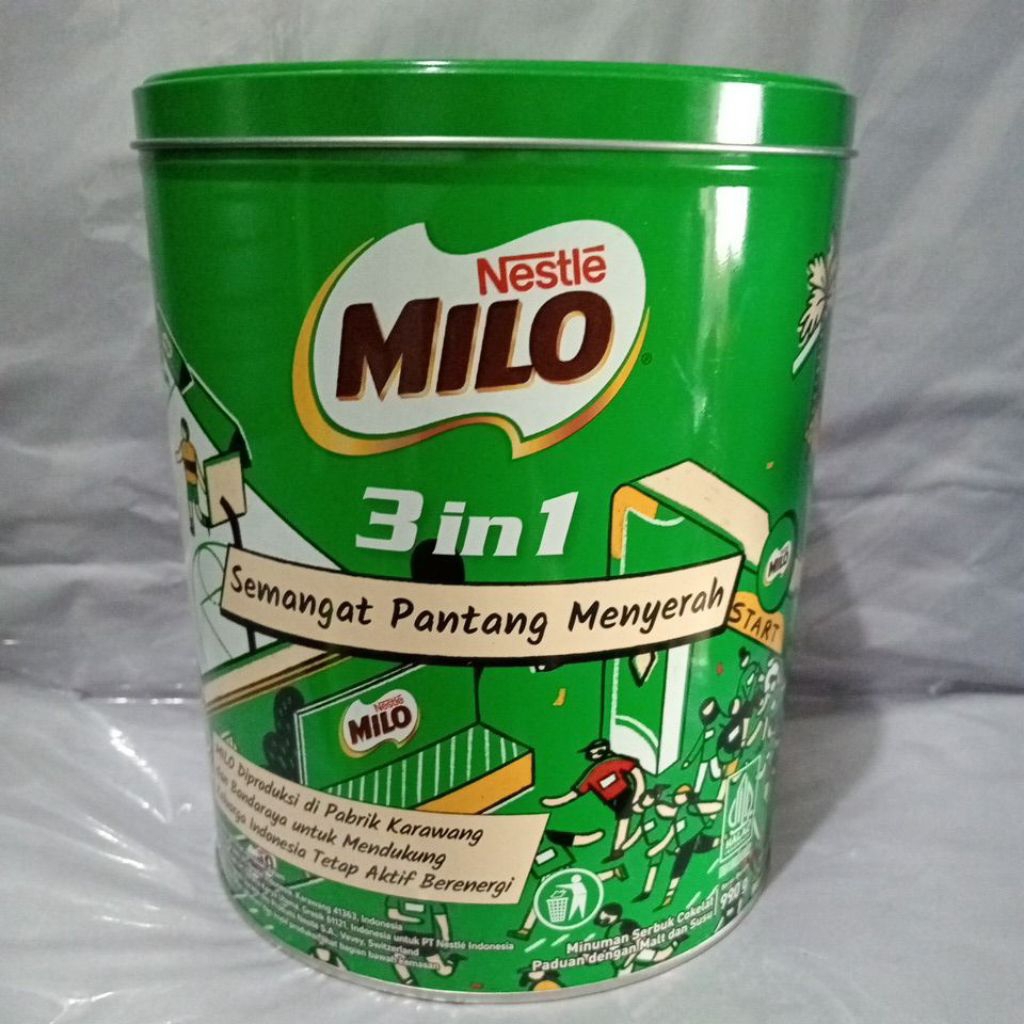 

Milo Nestle 3 In 1 990g Kaleng