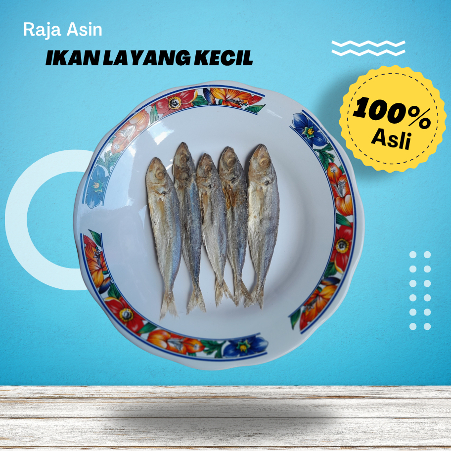 

IKAN ASIN JAPUH/LAYANG KECIL (1kg, 500grm & 250grm)