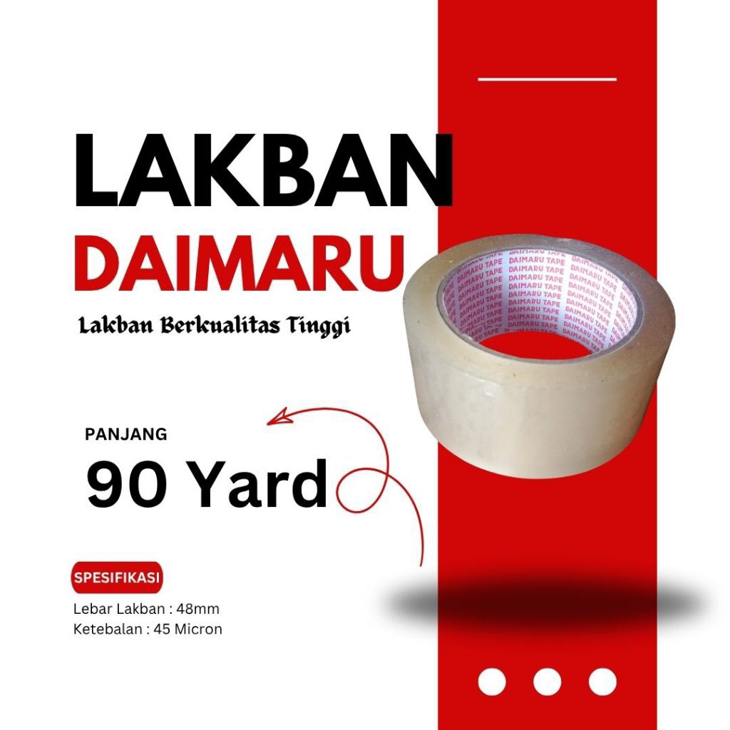 

Lakban Solatip Daimaru Original 100%