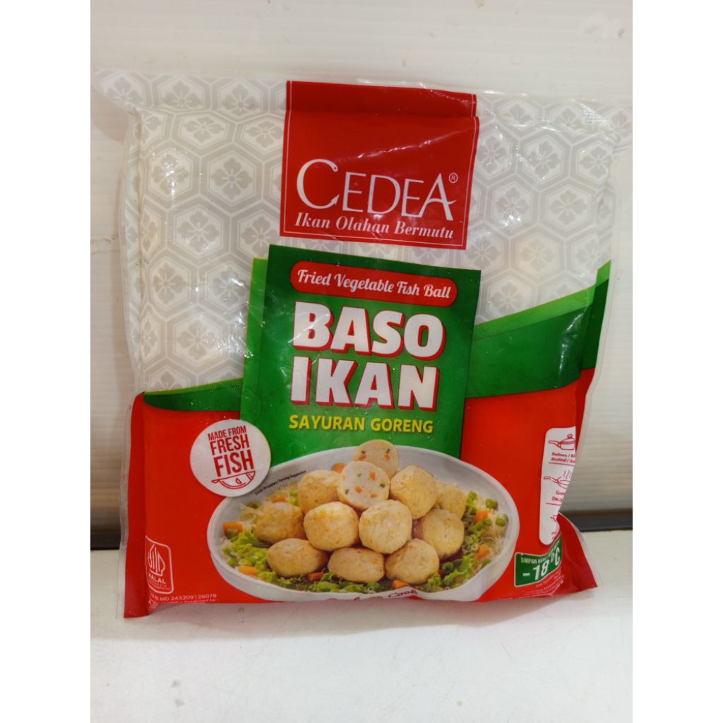 

CEDEA bakso ikan syrn goreng 500gram