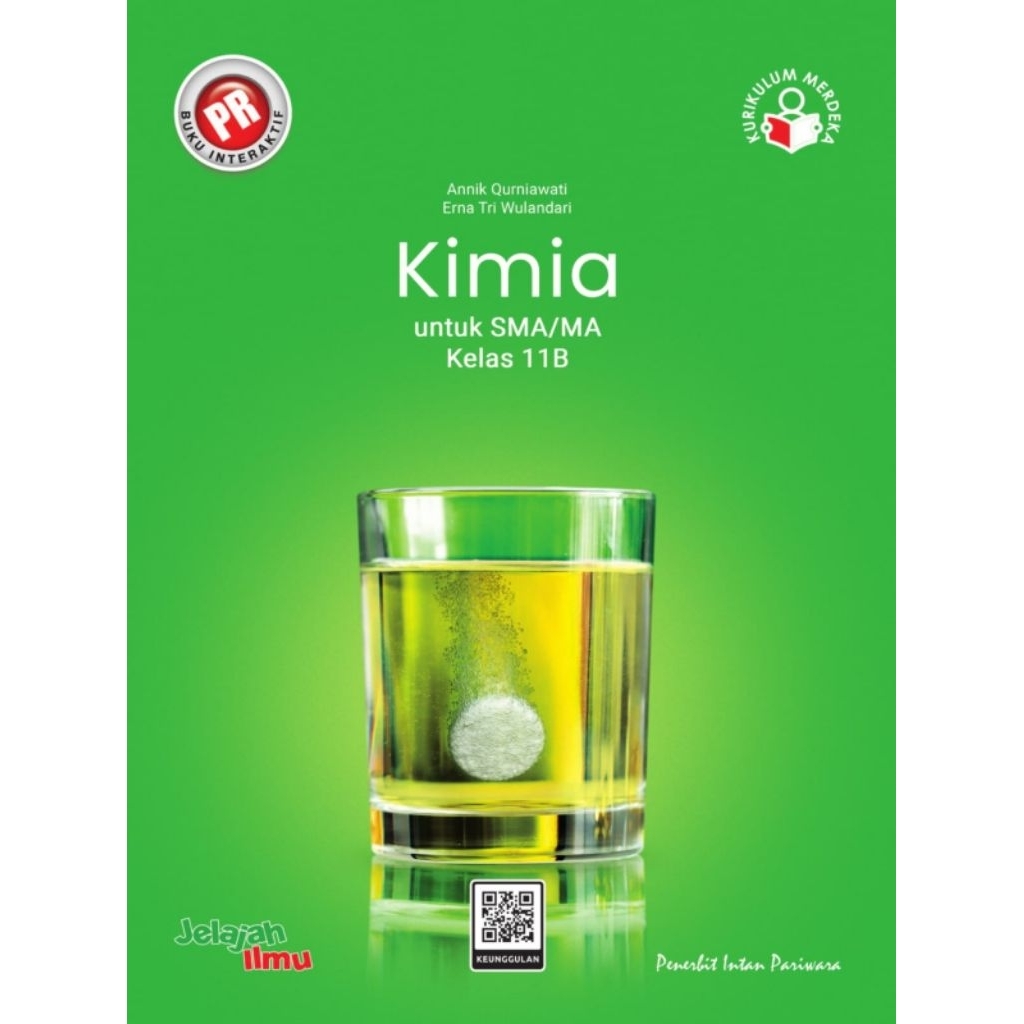 Buku PR/LKS interaktif kimia kelas XI,11 semester 2 intan pariwara