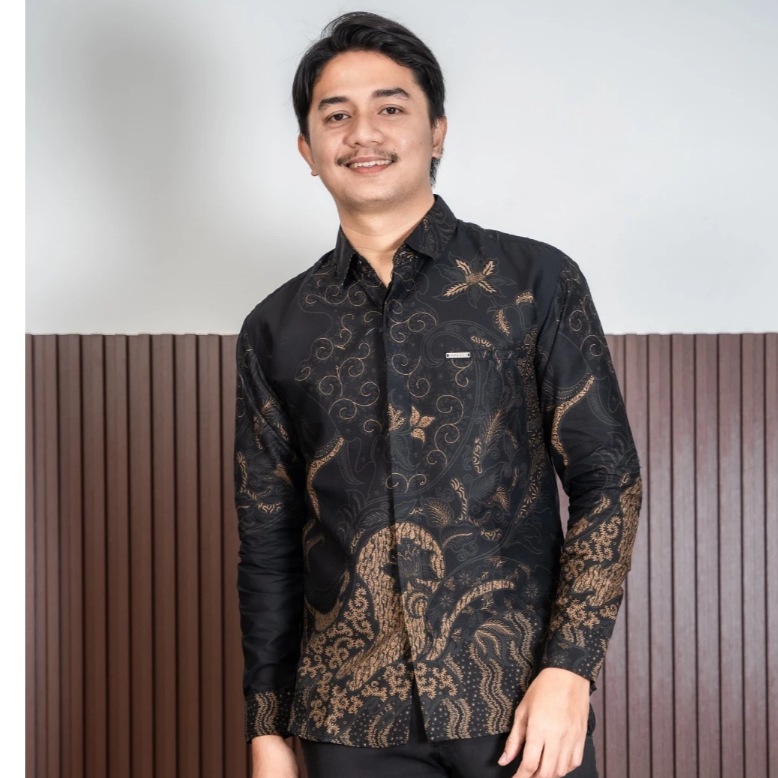 Kemej Premium Nyinom Sragam Sinoman Seragam Batik Bagus Bahu Barik Nikahan Kemeja Hem Batik Pera Bat