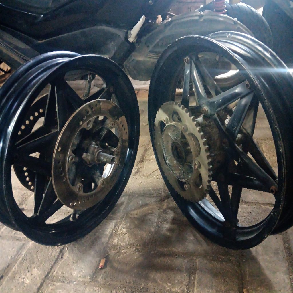 velg honda ns400r comstar double disc