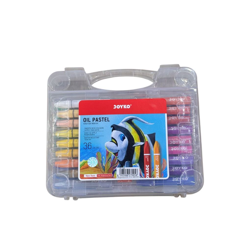 

Joyko Oil Pastel 36 Warna – Krayon Minyak Non-Toxic Water Resistant Harga Grosir