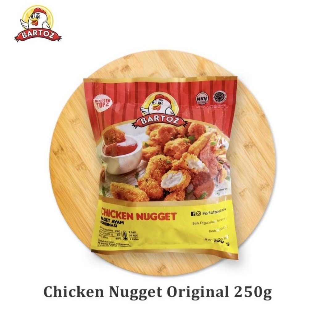 

Bartoz Chicken Nugget Original 250gr