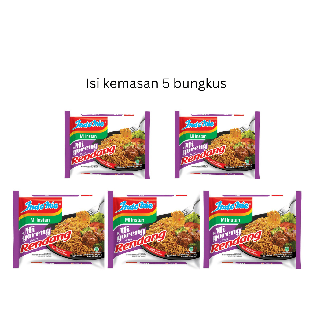 

Indomie Mie Instan Goreng Rendang 91g – Sensasi Rasa Nusantara