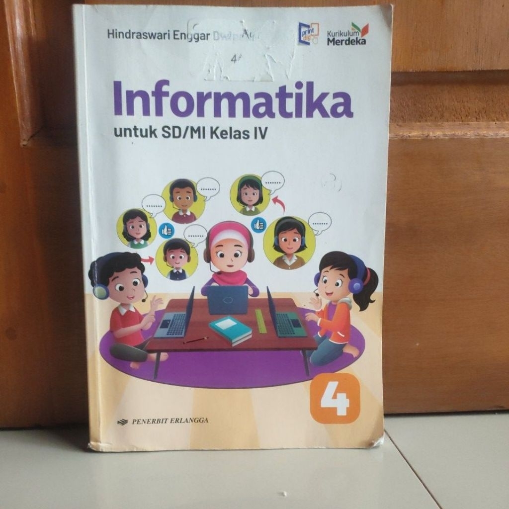 Buku bekas Informatika kelas 4SD