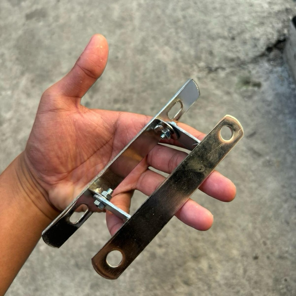 Pangkon dudukan plat nomor depan CB GL MP Tiger fleksibel breket plat nomor gl cb mp Tiger motorcycl