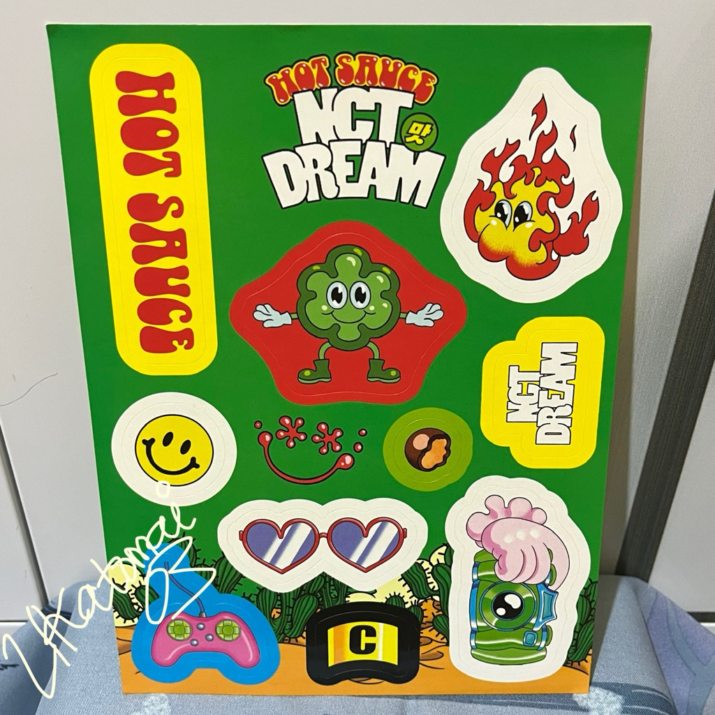 [Stiker Official] NCT Dream Hot Sauce Boring ver.